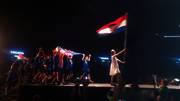 ...ponosno smo gledali Hrvatski zastavu...